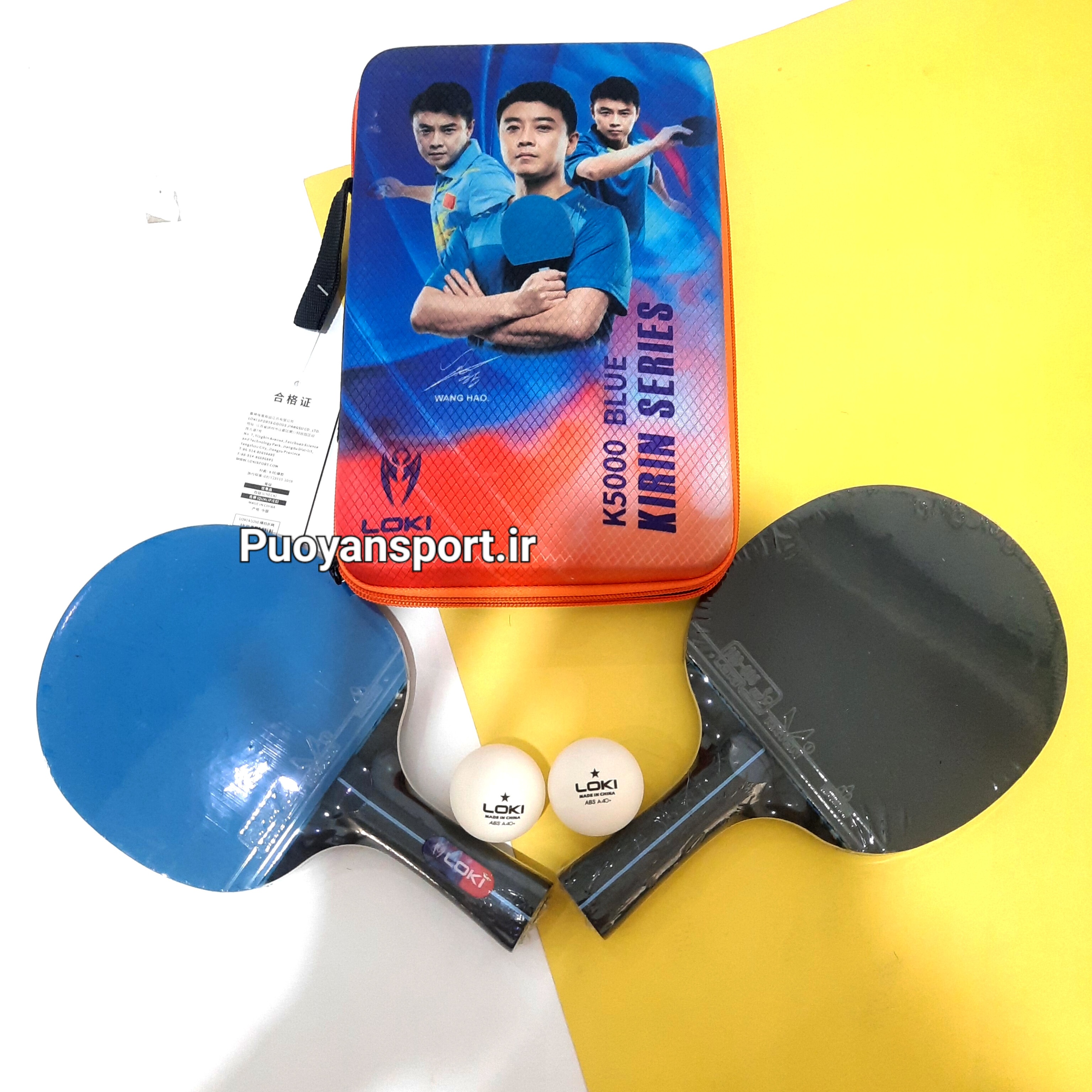 راکت پینگ پنگ لوکی K5000 جفتی