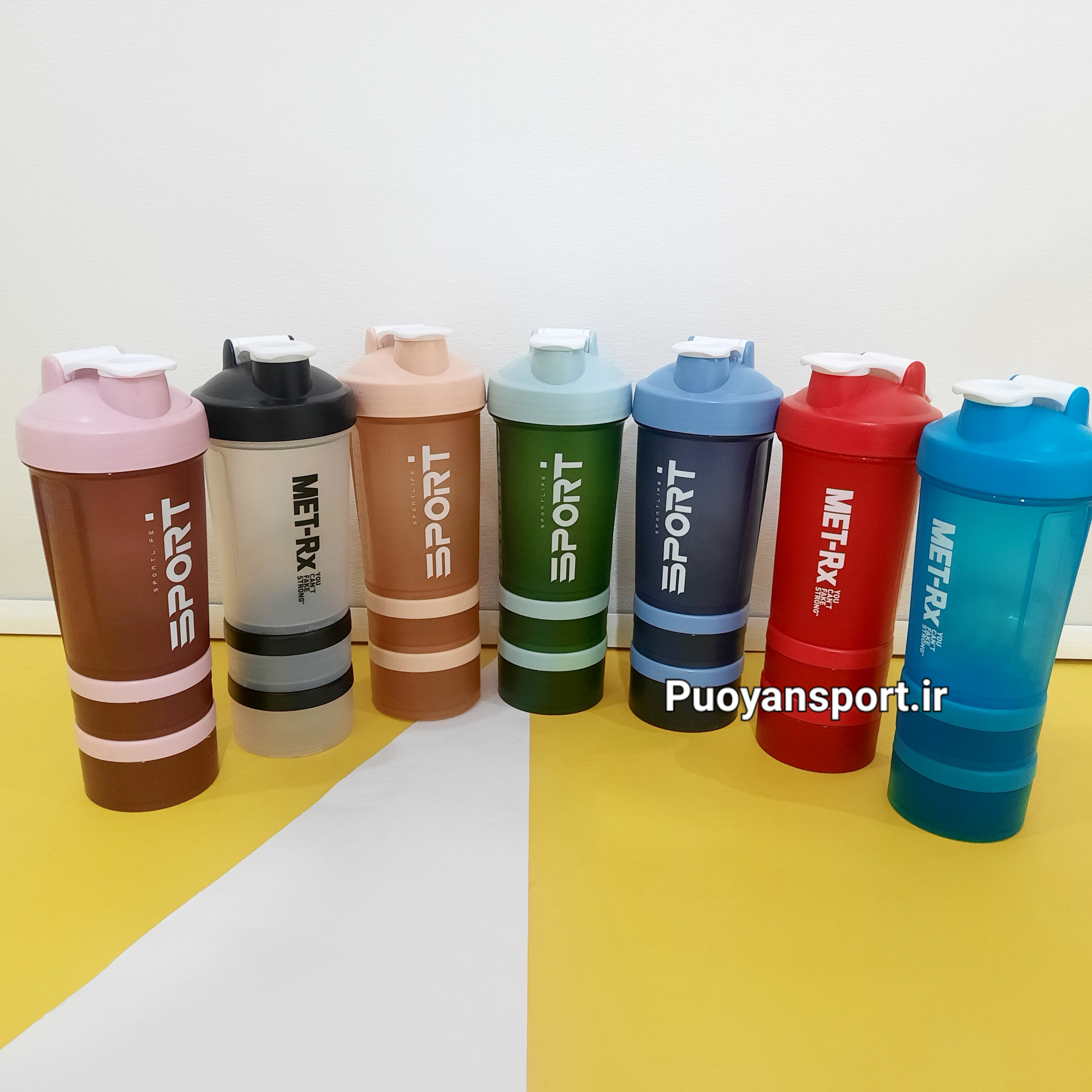 شیکر ۳ تکه بدنسازی خارجی