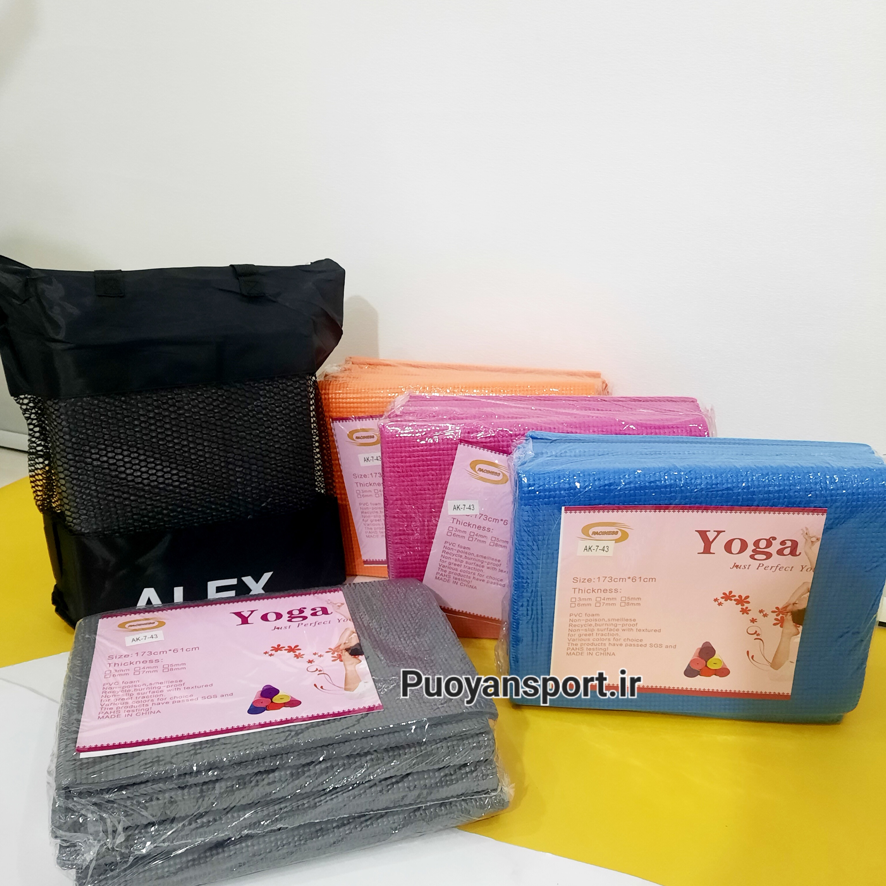 مت تاشو خارجی ۶ میل ALEX همراه با کاور قابل حمل